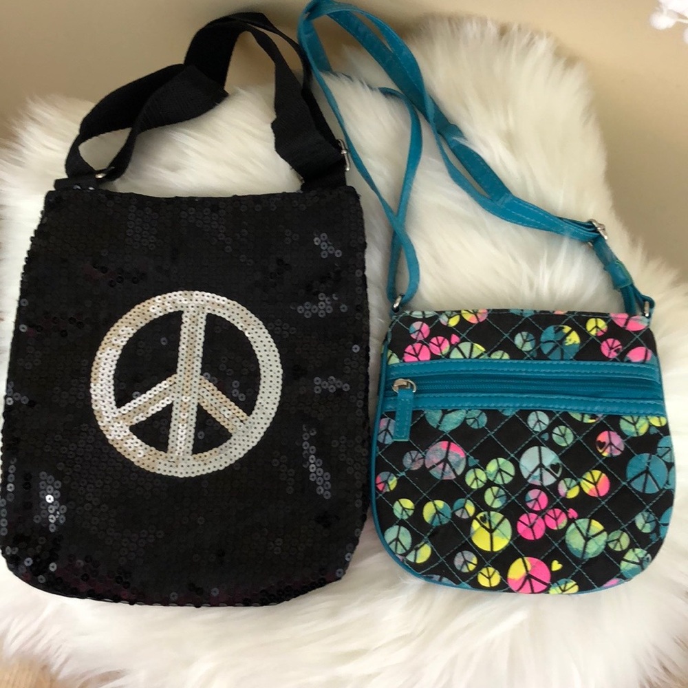 Kids Purse bag crossbody Peace Girls women